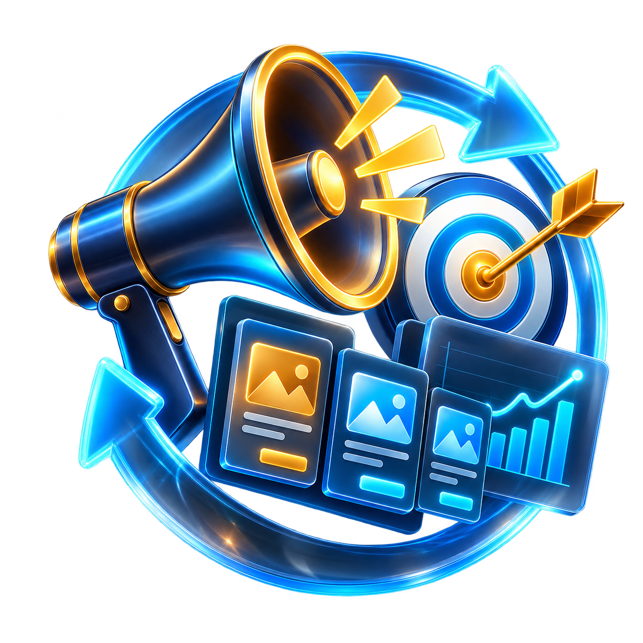 3D S4-Ads Loop icon