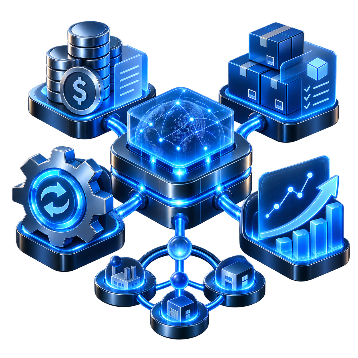 3D S4-ERP operations icon